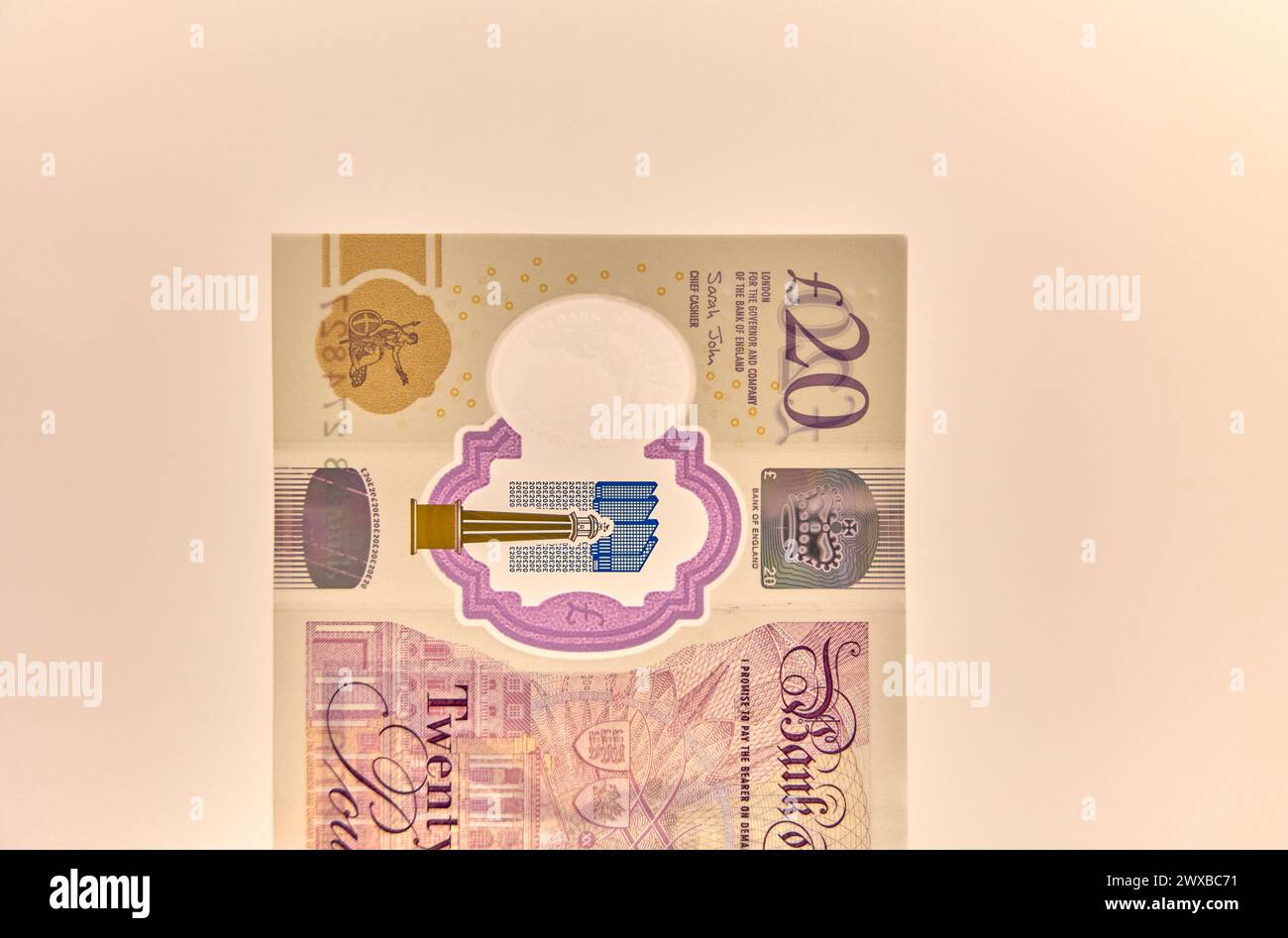 Livre sterling - GBP - est la monnaie du Royaume-Uni et de neuf de ses territoires associés. Banque D'Images