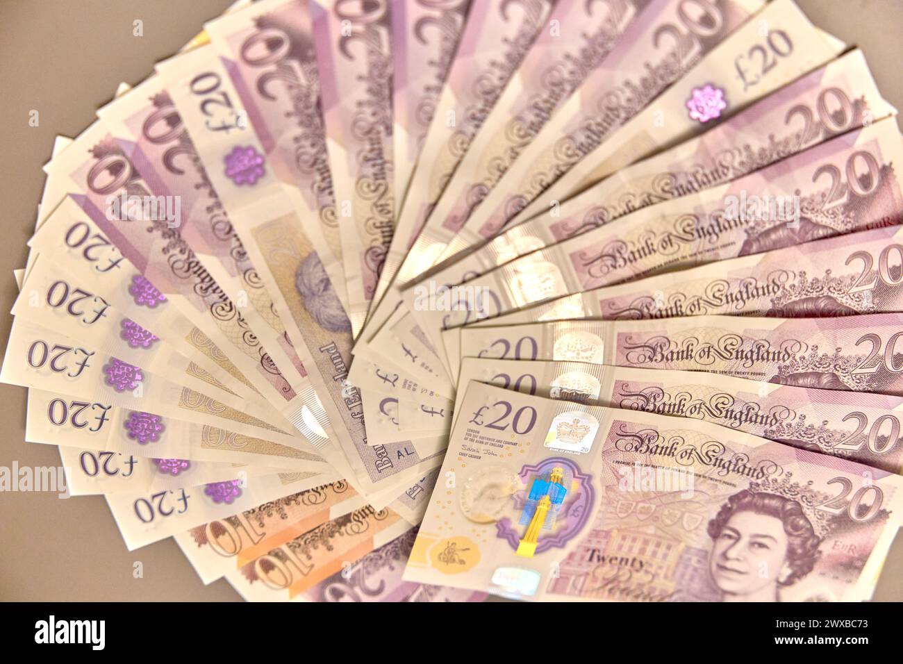 Livre sterling - GBP - est la monnaie du Royaume-Uni et de neuf de ses territoires associés. Banque D'Images
