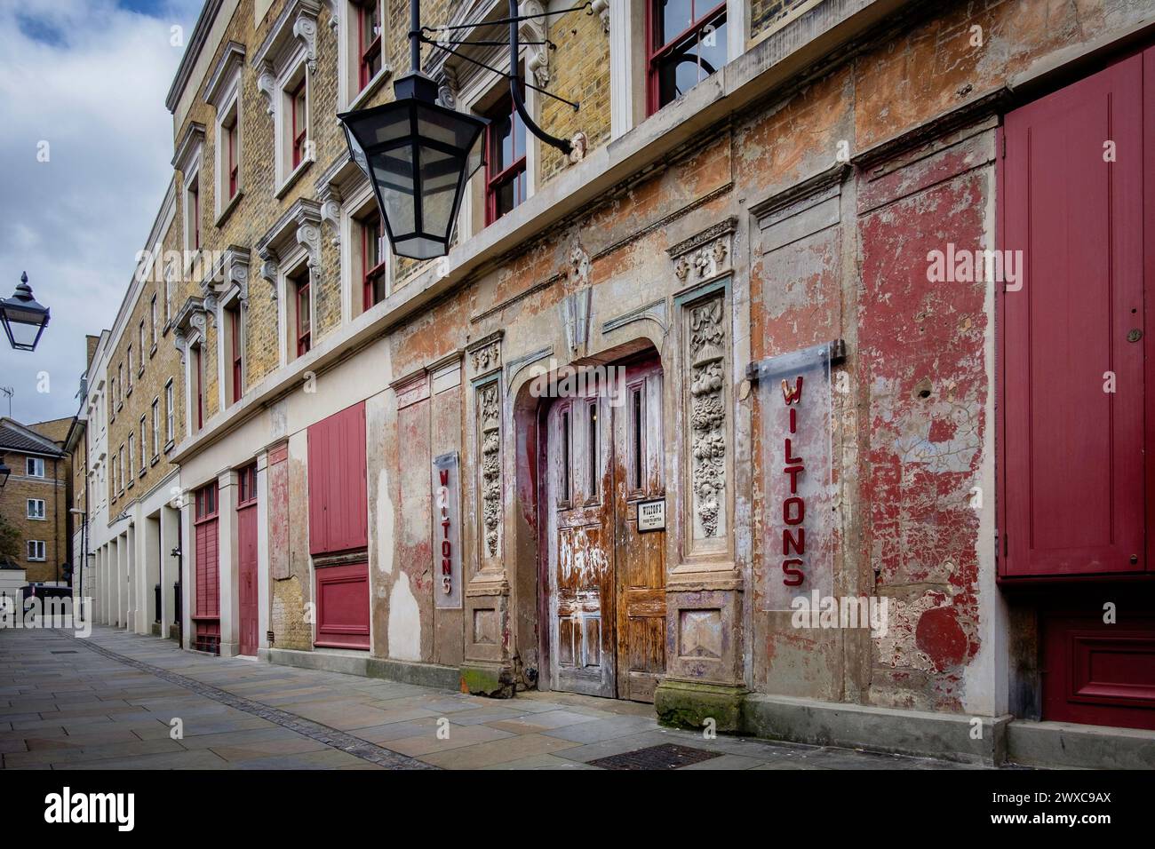 Wilton's Music Hall, Graces Alley, East London. Banque D'Images