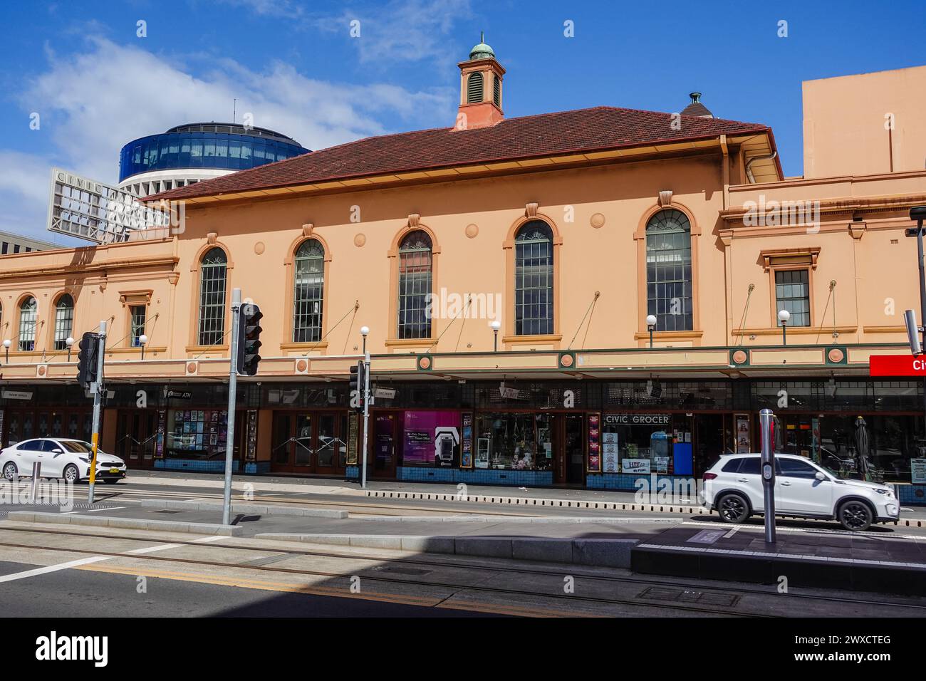 Théâtre civique de Newcastle, Newcastle, Nouvelle-Galles du Sud, Australie Banque D'Images