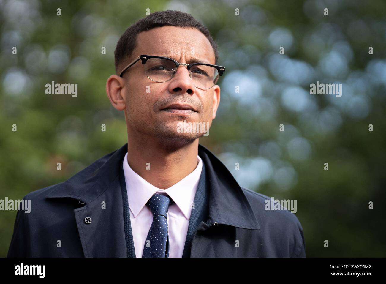 Photo du dossier datée du 04/07/23 de Daniel Kebede, le Secrétaire général élu du Syndicat national de l’Education (NEU). Une motion qui doit être débattue lors de la conférence de l'Union nationale de l'éducation accuse le gouvernement israélien d'être "raciste". Les délégués à la conférence annuelle de l'Union nationale de l'éducation (NEU) à Bournemouth la semaine prochaine doivent voter sur le soutien de l'union à la campagne de solidarité palestinienne (PSC). Date d'émission : samedi 30 mars 2024. Banque D'Images