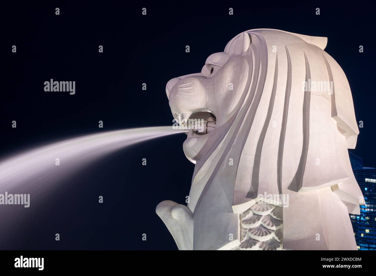 Merlion, Singapour Banque D'Images