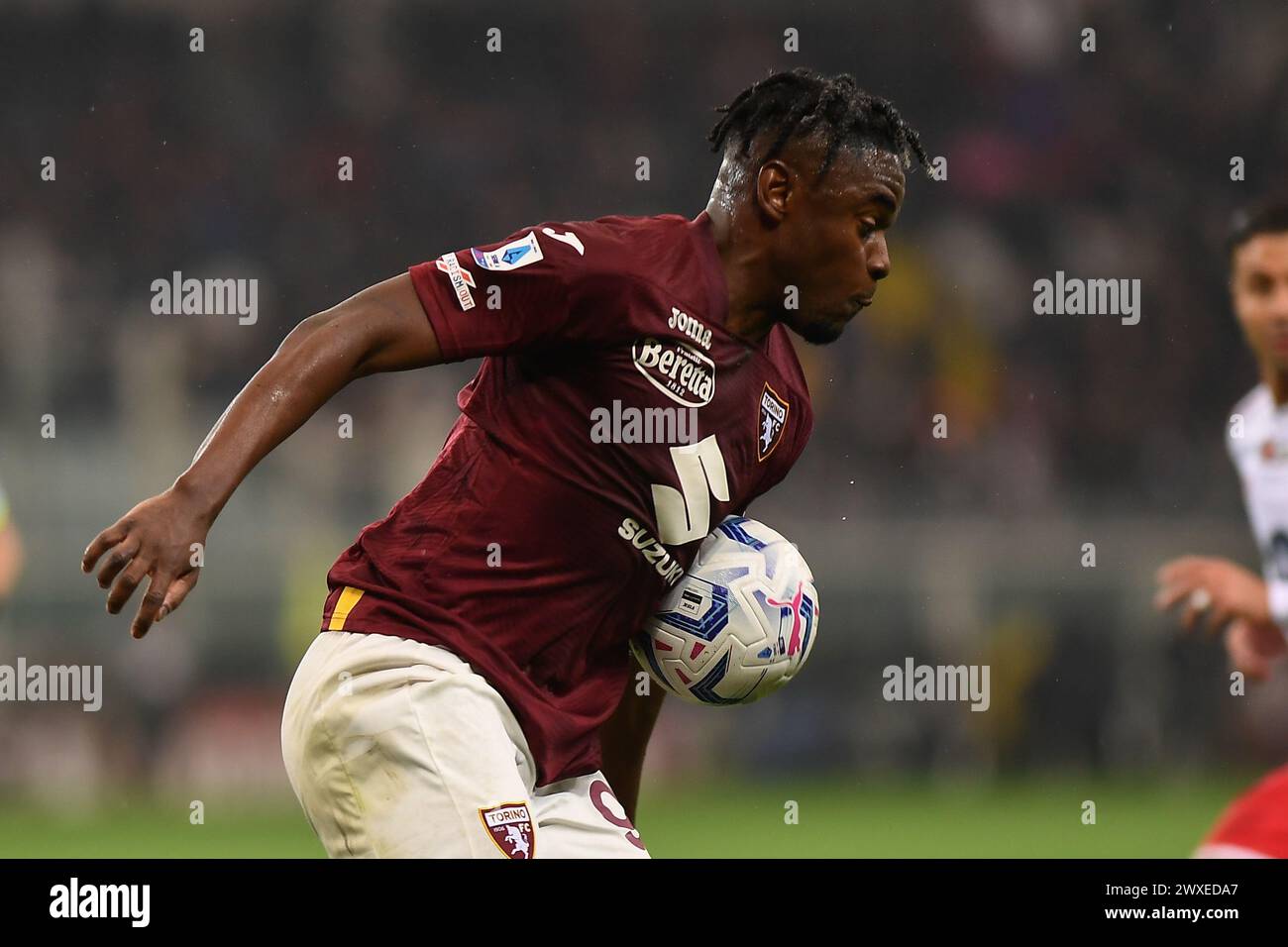 Torino, Italie. 30 mars 2024. Duvan Zapata de Torino lors du match de football Serie A entre Torino et Monza au Stadio Olimpico Grande Torino à Turin, au nord-ouest de l'Italie - samedi 30 mars 2024. Sport - Soccer . (Photo Alberto Gandolfo/LaPresse) crédit : LaPresse/Alamy Live News Banque D'Images