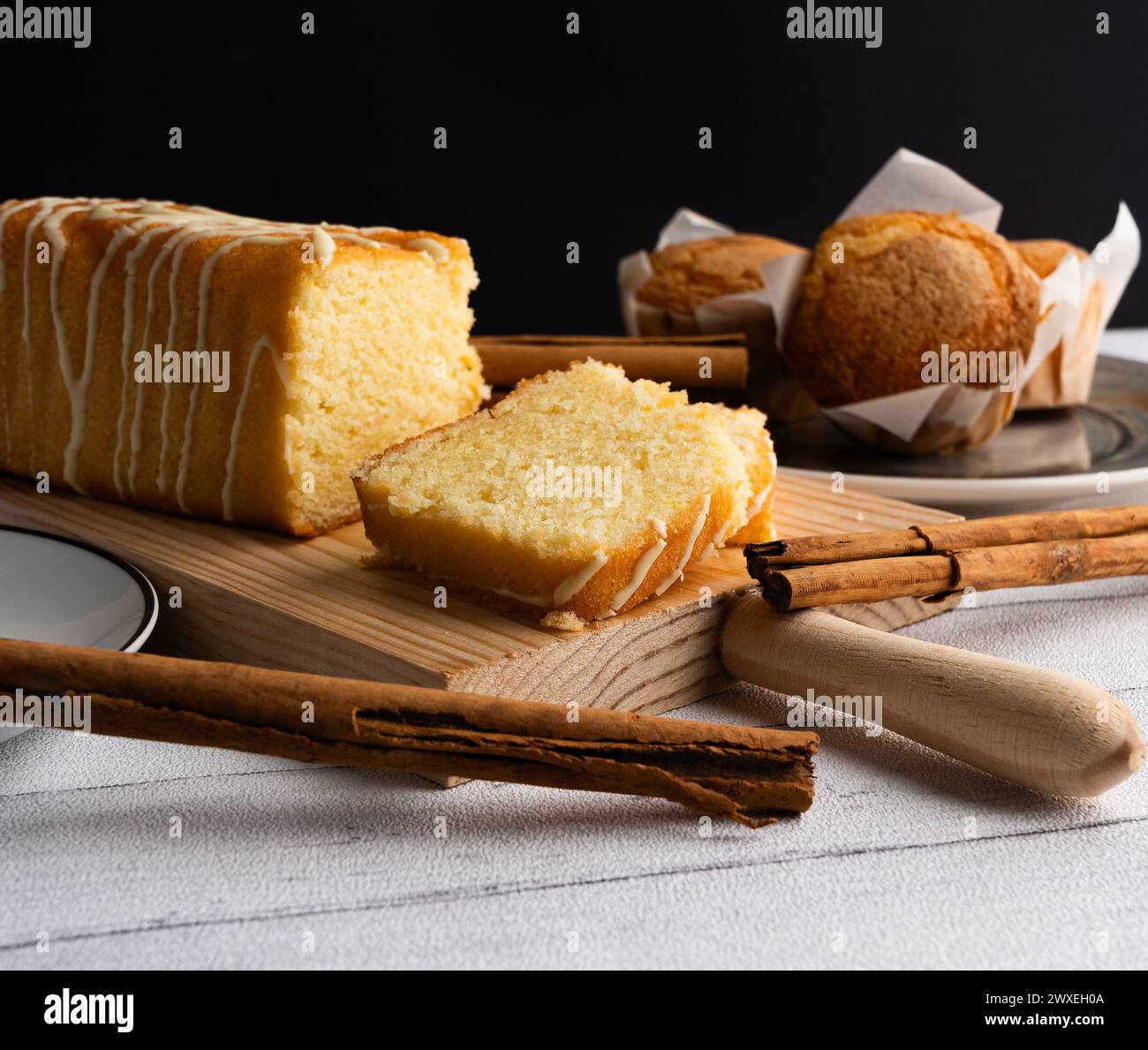 scène de petit déjeuner pour le café Banque D'Images