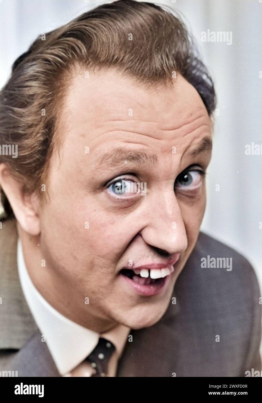 KEN DODD (1927-2018) Engpishncomediannand chanteur en février 1966. Photo : Tony Gale Banque D'Images