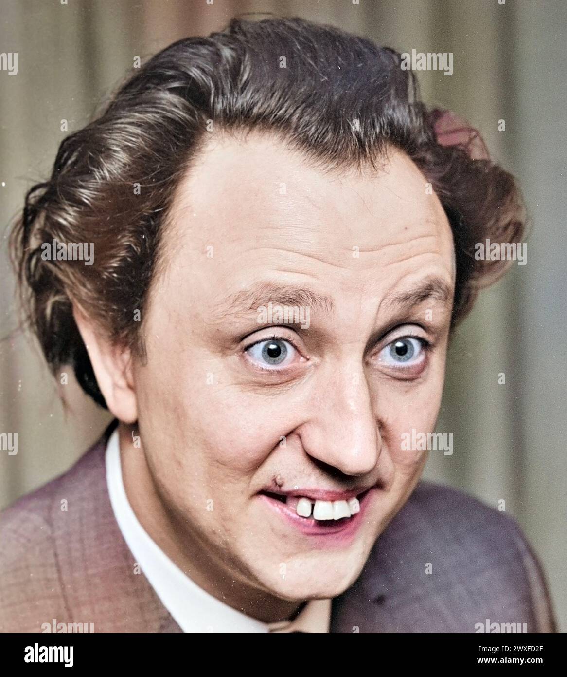 KEN DODD (1927-2018) Engpishncomediannand chanteur en février 1966. Photo : Tony Gale Banque D'Images
