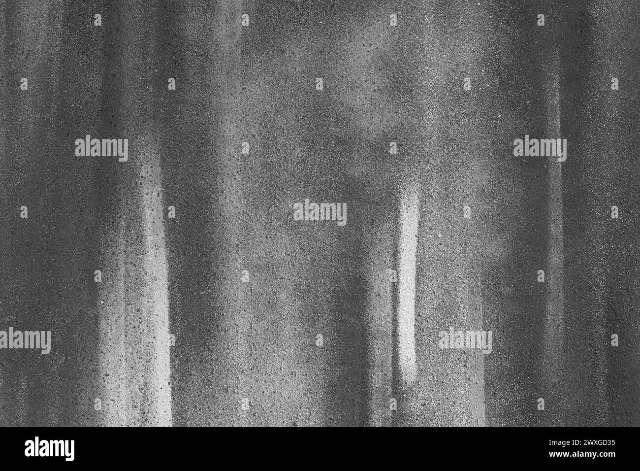 Motif abstrait de peinture gris foncé motif de surface texture fond de vieux coups de pinceau gris monochrome. Banque D'Images