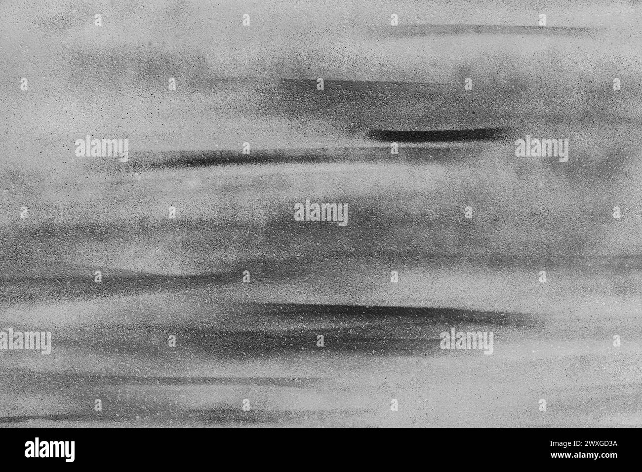 Fond gris foncé blanc abstrait de texture de conception de surface de motif de peinture abstraite vieux monochrome. Banque D'Images