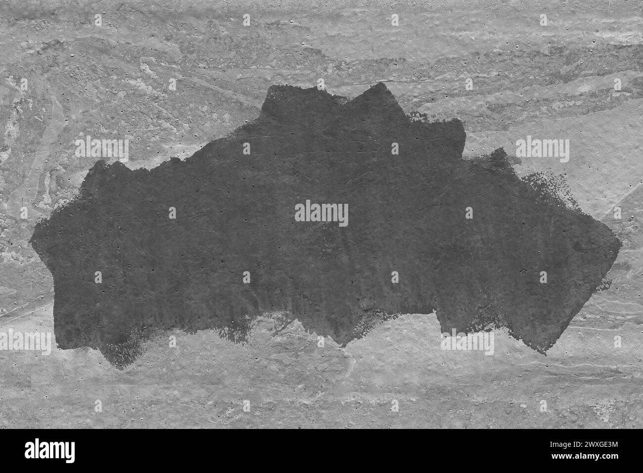 Pinceau coups de pinceau gris motif de conception abstrait pour le texte espace vide échantillon de fond gris. Banque D'Images