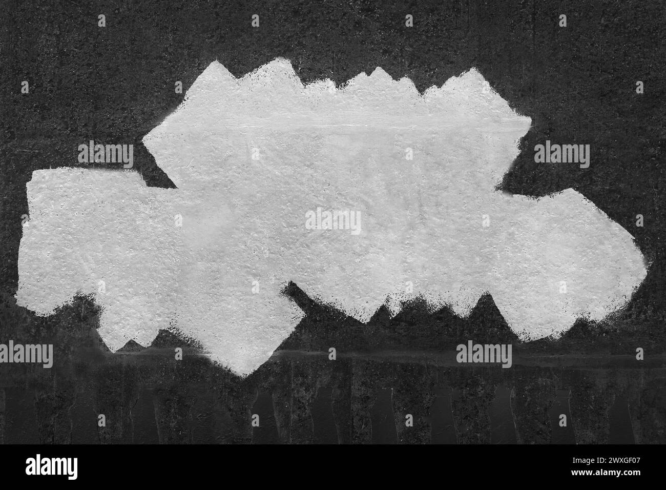 Pinceau léger frappe l'espace vide de conception de mur abstrait pour le texte vide béton motif de fond noir foncé. Banque D'Images