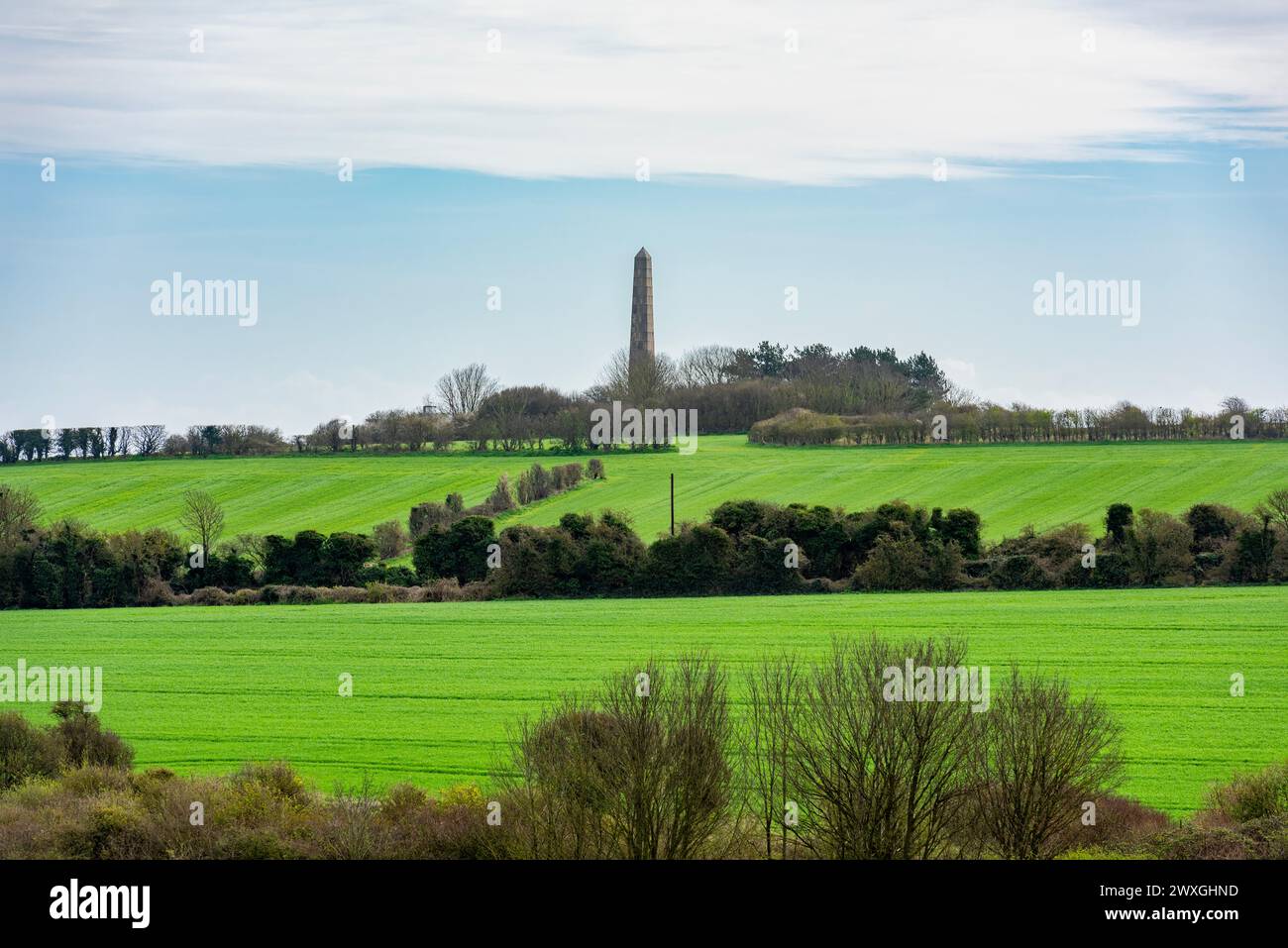 Le monument de la patrouille de Douvres à St Margarets Bay dans le Kent, en Angleterre. Le monument commémore la patrouille de Douvres de la Royal Navy pendant la première Guerre mondiale Banque D'Images