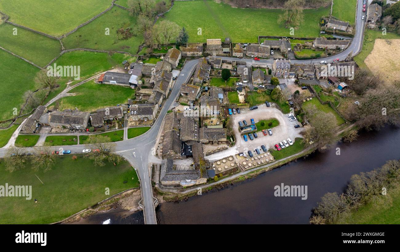 Burnsall Wharfedale Yorkshire Royaume-Uni Banque D'Images