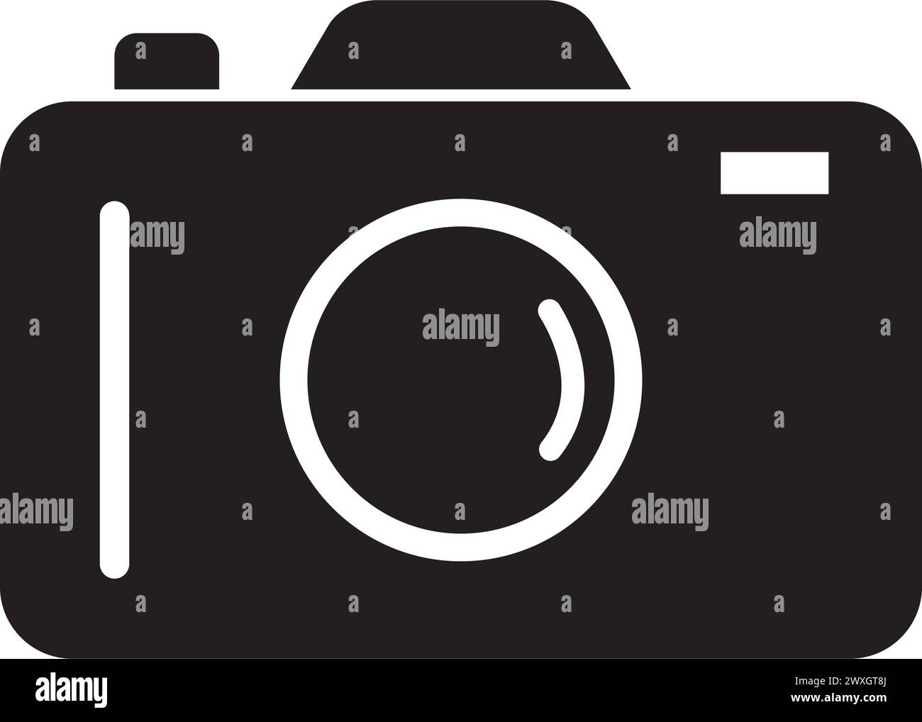 conception de symbole d'illustration vectorielle d'icône d'appareil photo Illustration de Vecteur