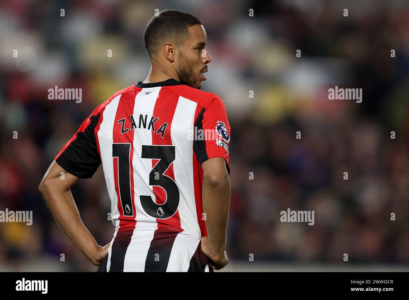 Londres, Royaume-Uni. 30 mars 2024. Mathias Zanka Jorgensen de Brentford lors du match de premier League au Gtech Community Stadium, Londres. Le crédit photo devrait se lire : Paul Terry/Sportimage crédit : Sportimage Ltd/Alamy Live News Banque D'Images