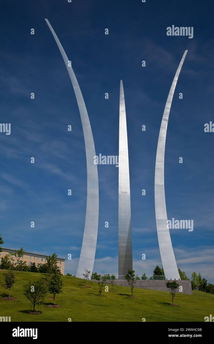 Arlington, Virginie, États-Unis. Mémorial de l'US Air Force. Banque D'Images