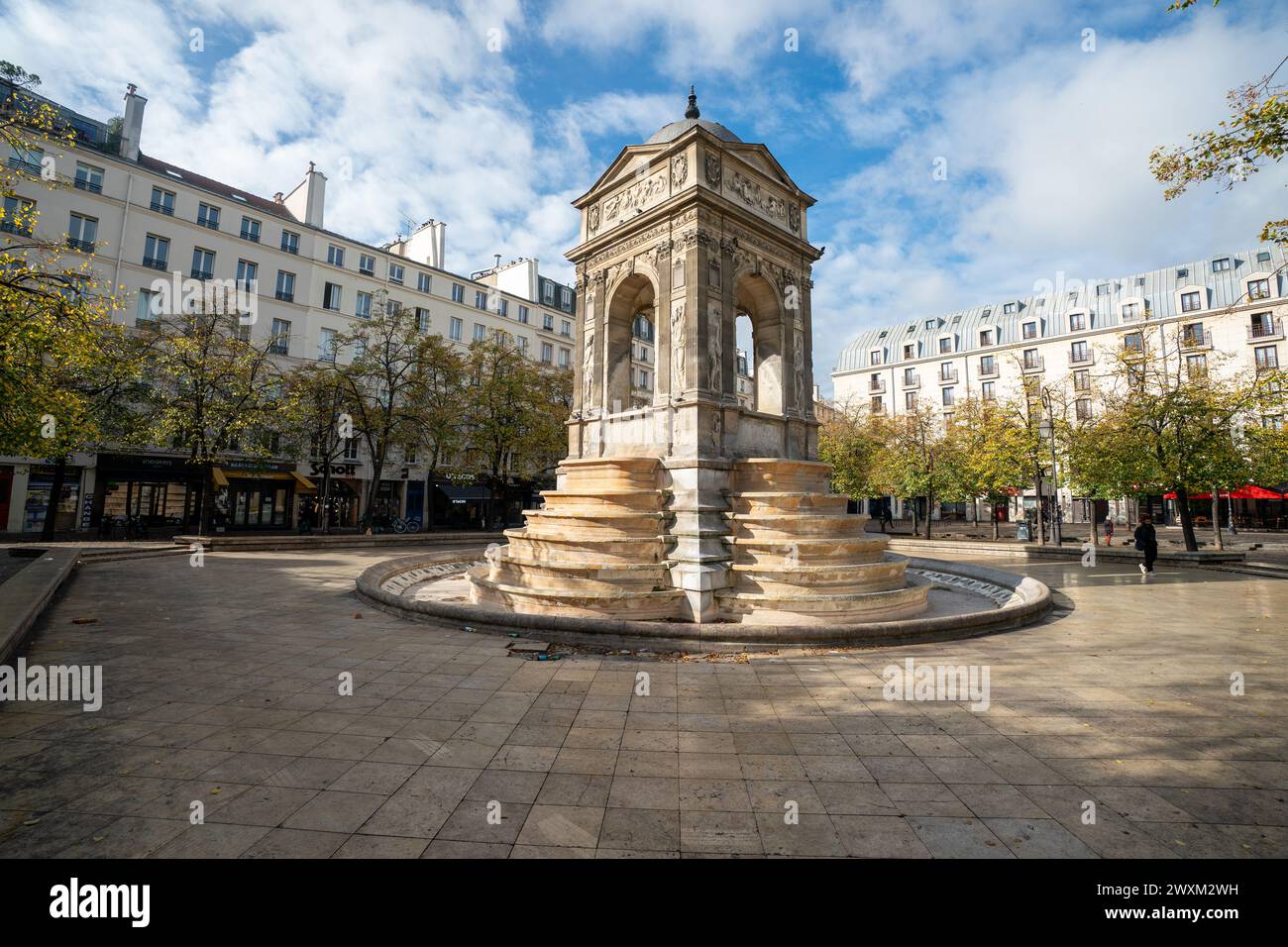 Fontaine des innocents place à Paris, France Banque D'Images