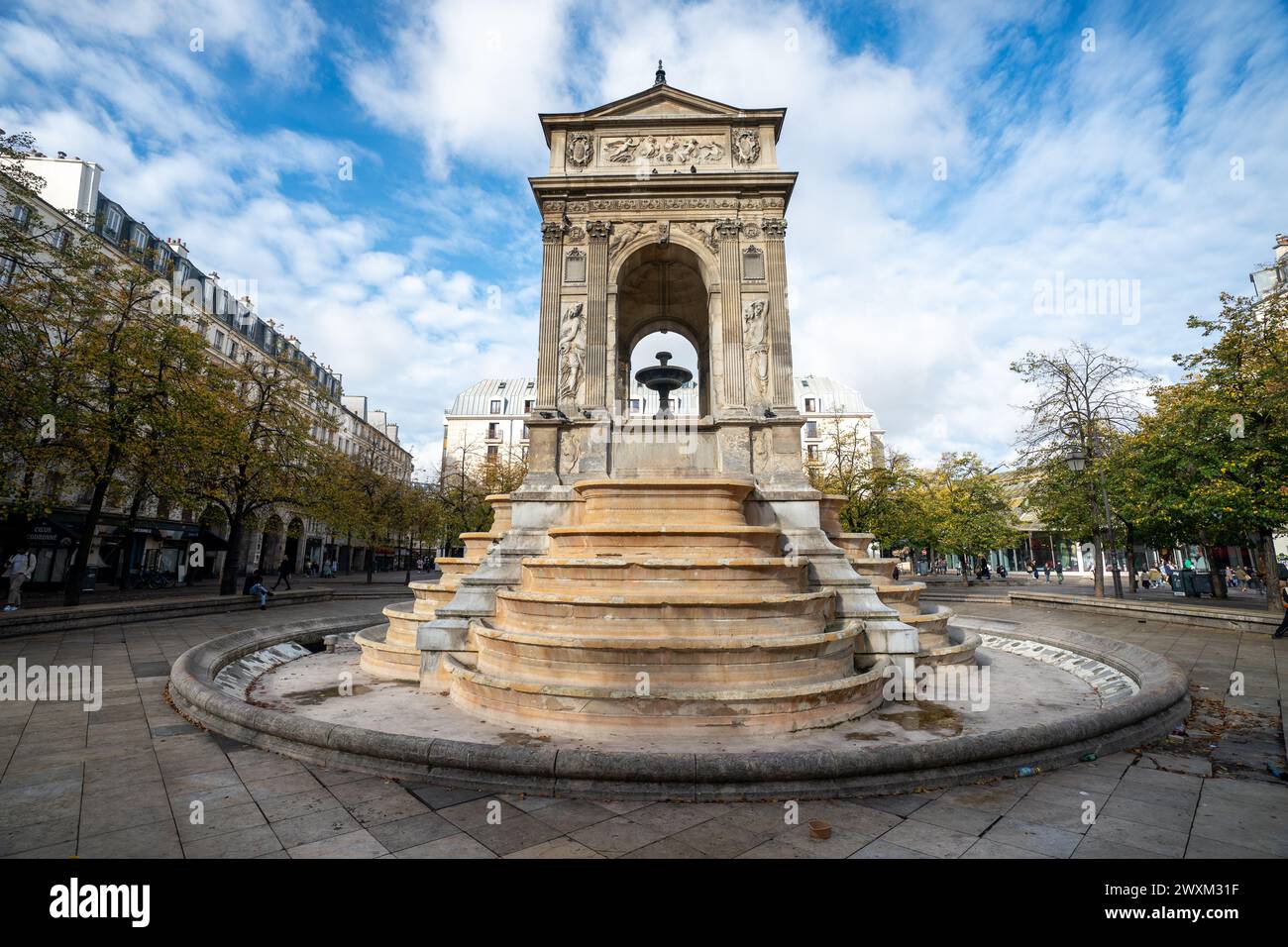 Fontaine des innocents place à Paris, France Banque D'Images