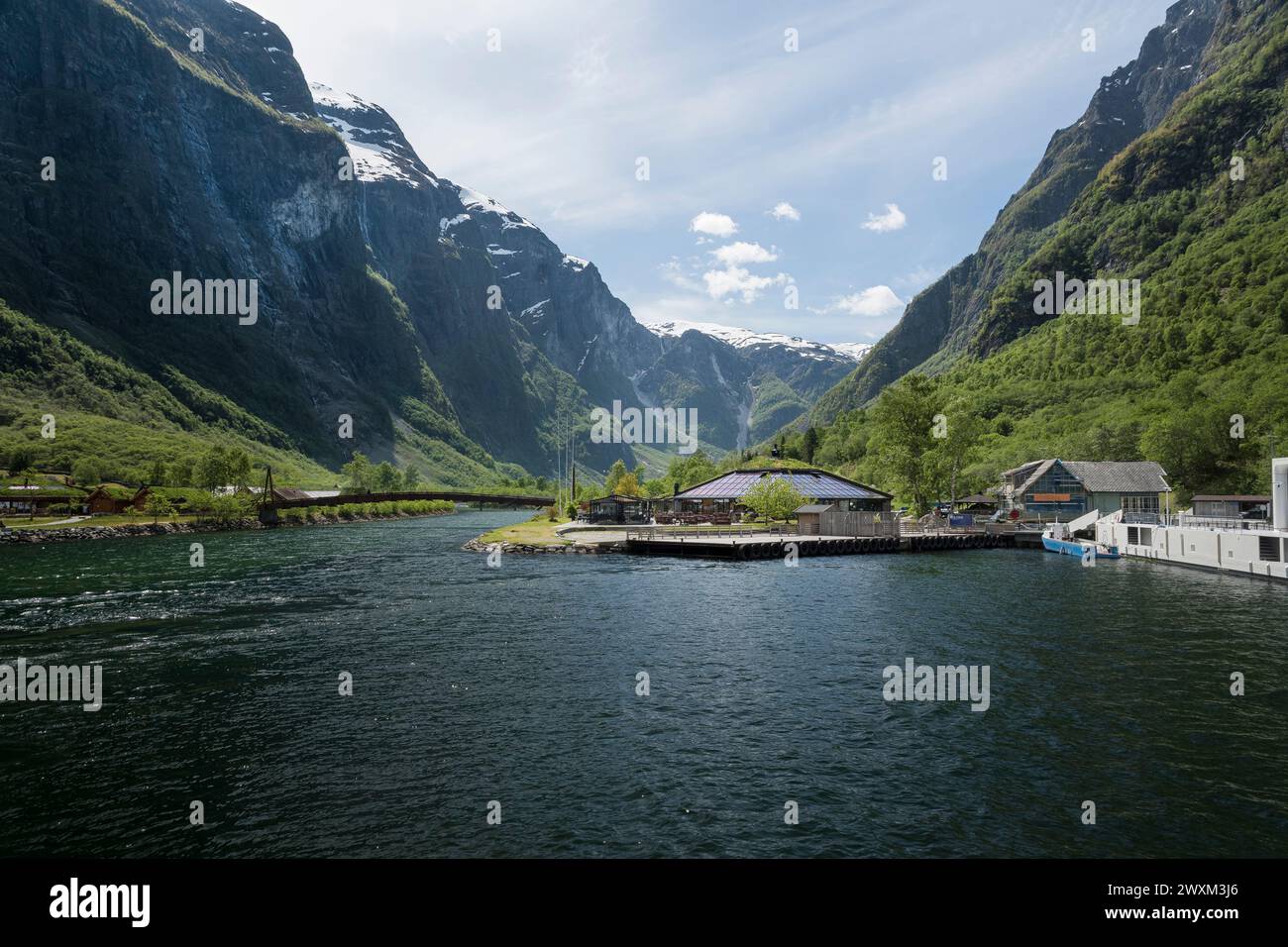 Fjord en Norvège Banque D'Images