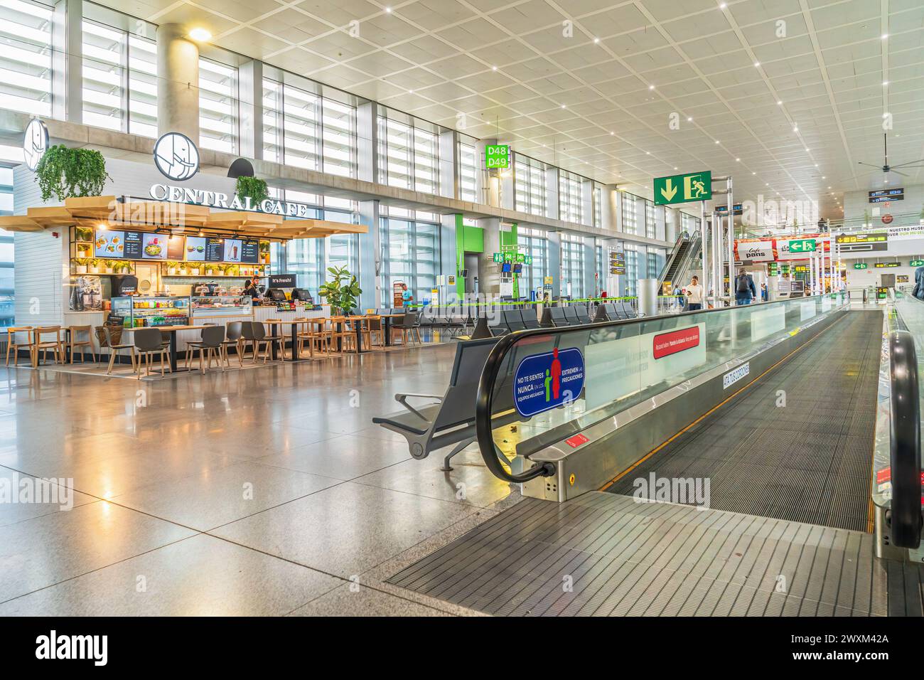 Aéroport de Malaga Costa Del sol Banque D'Images