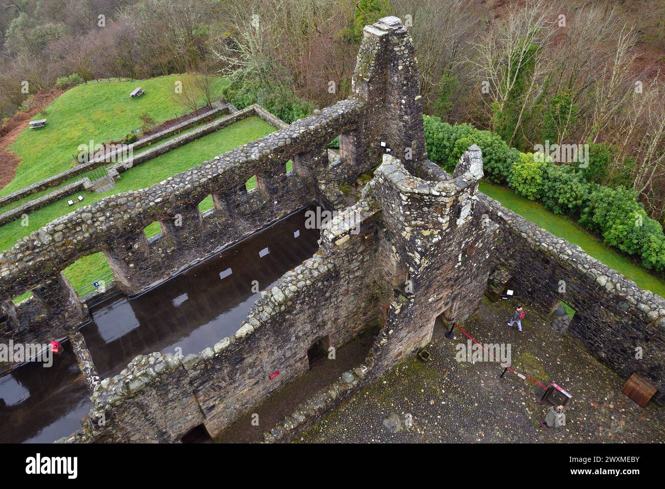 Château Campbell à Dollar Banque D'Images