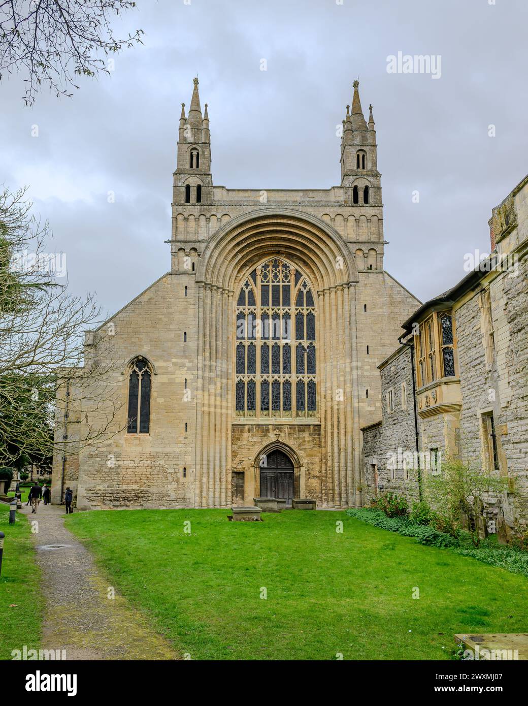 Abbaye de Tewkesbury Banque D'Images