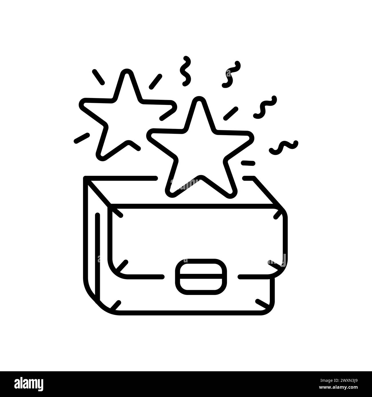 Icône noire de la ligne du groupe d'avantages sociaux. Signez pour la page Web, l'application mobile, le bouton, le logo. Bouton isolé de vecteur. Contour modifiable. Illustration de Vecteur