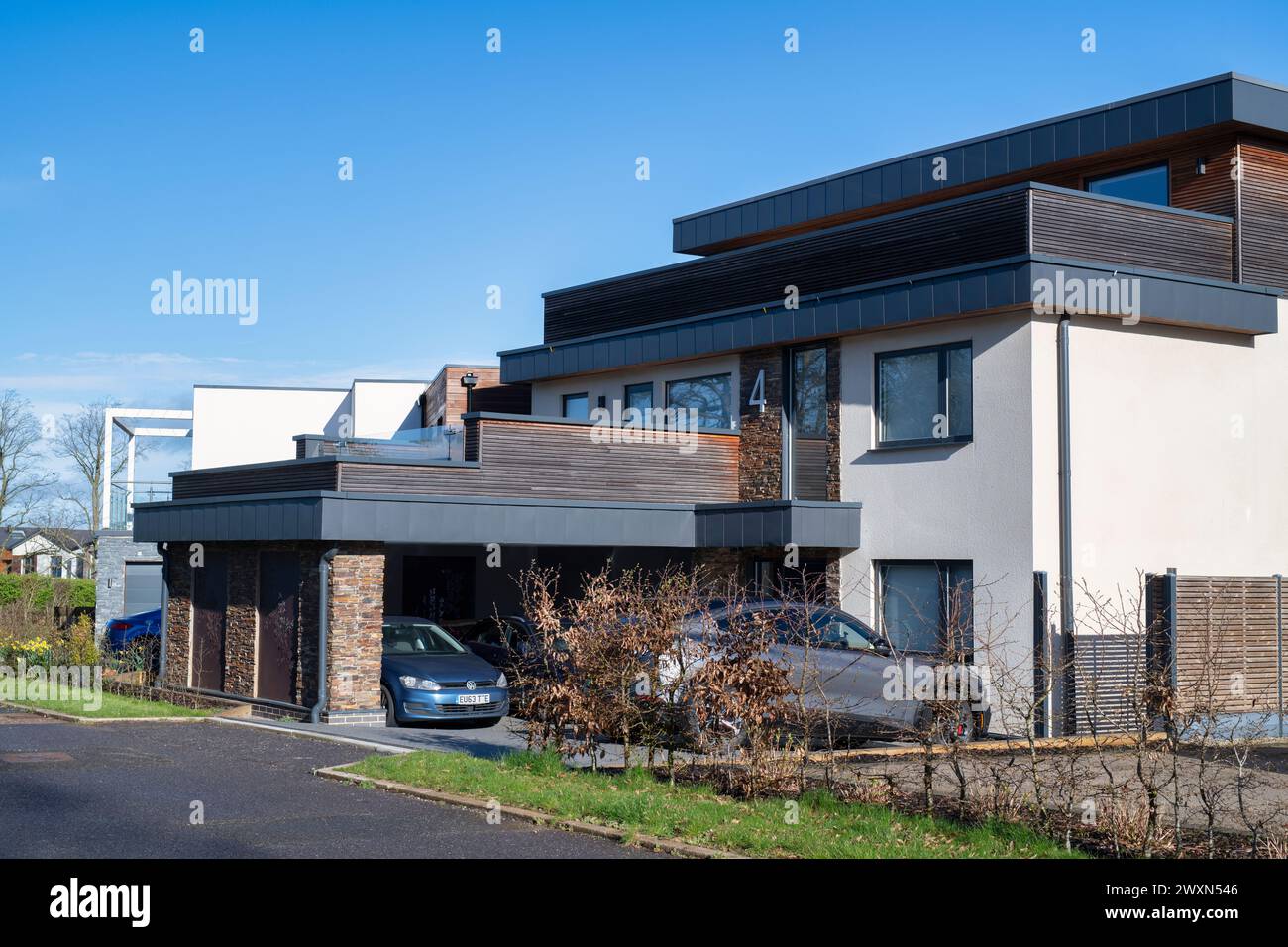 Boîtier sur mesure. Graven Hill, Bicester, Oxfordshire, Angleterre Banque D'Images