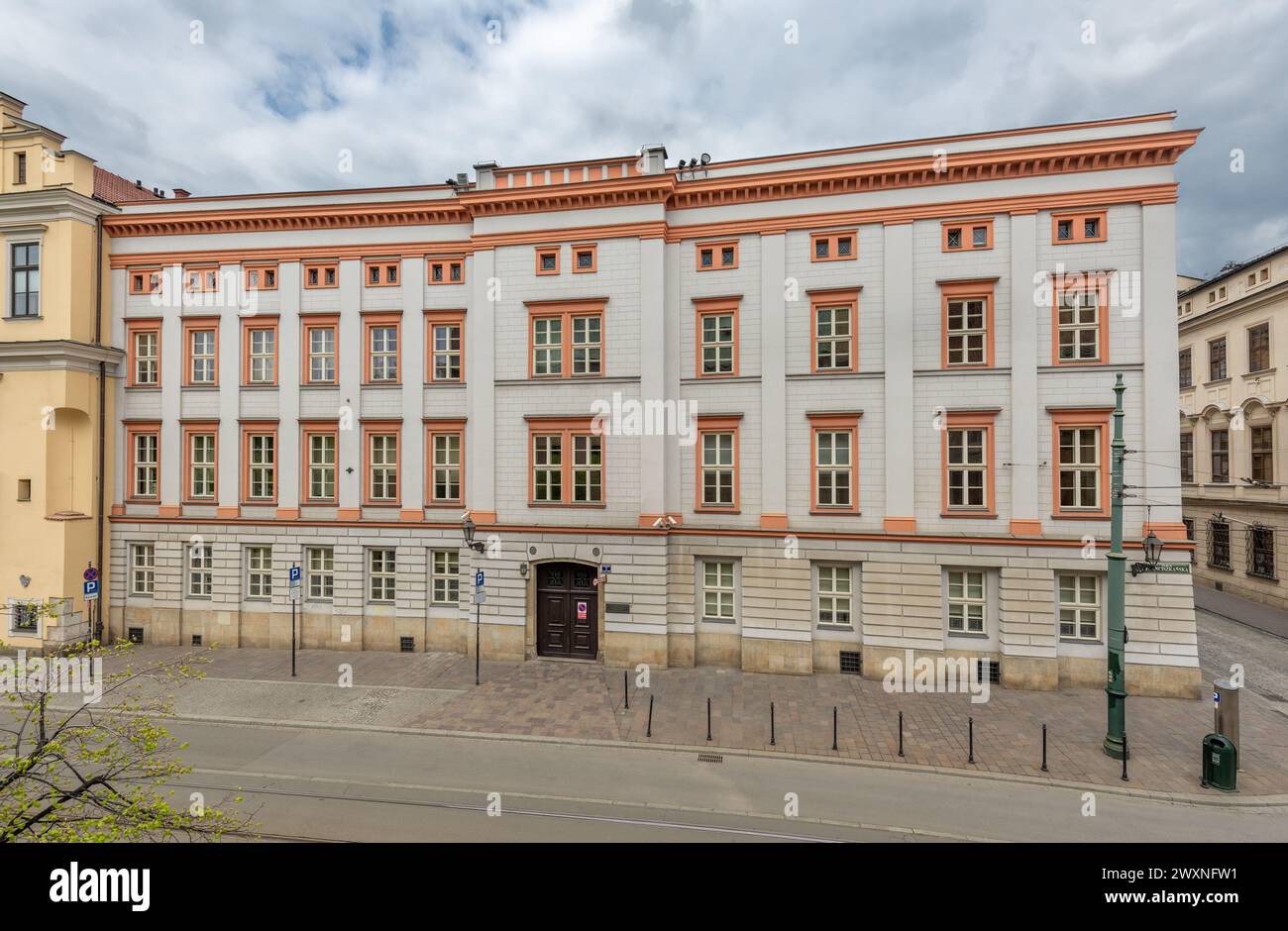 Palais de Sanguszko, Cracovie, Malopolska, petite Pologne Banque D'Images