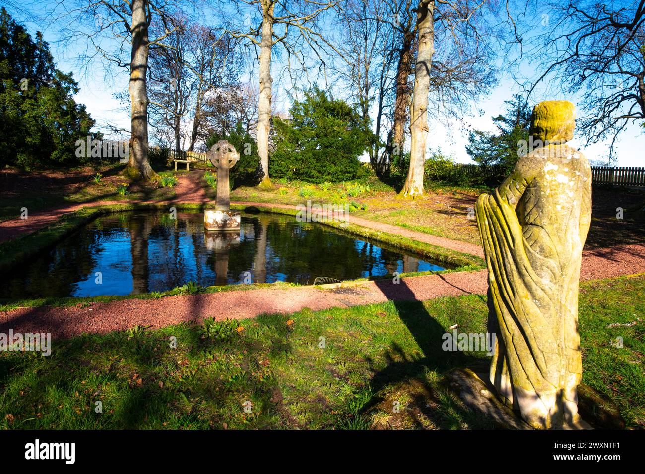 Lady va bien Banque D'Images