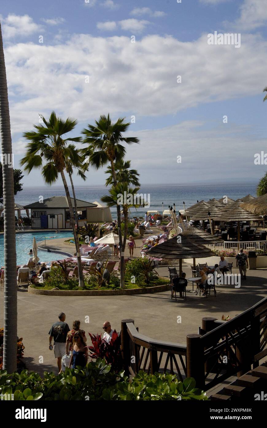 Maui .Hawaii Islands ,USA vue depuis Diamond Resort 21 janvier 2015 photo de Francis Joseph Dean/DeanPictures) Banque D'Images