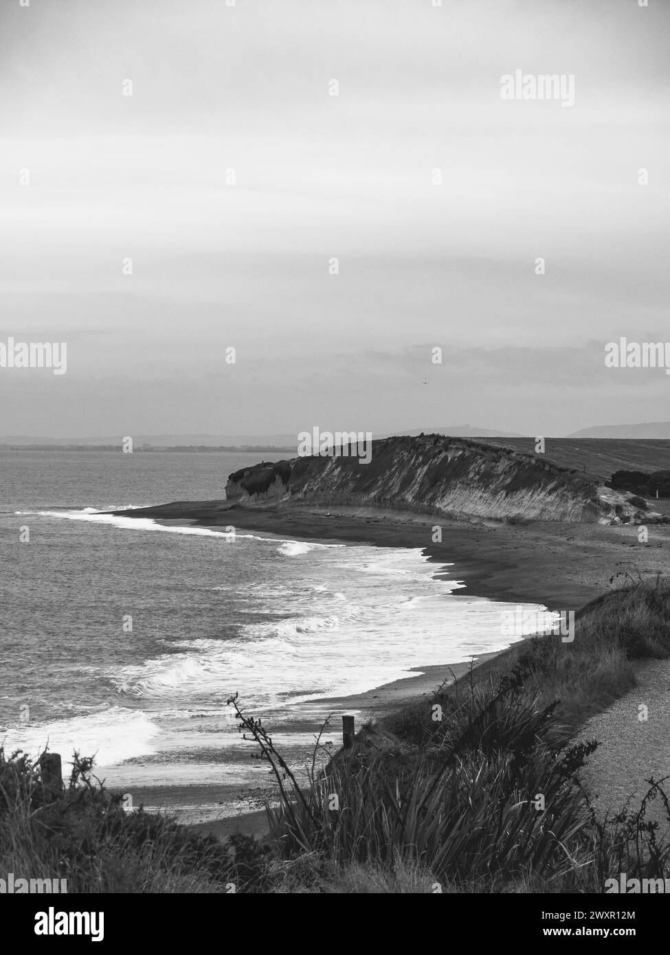 Mon partenaire et moi (principalement mon partenaire) avons prévu de voyager à travers l'île du Sud pour l'année du pass, et maintenant nous sommes ici. Banque D'Images