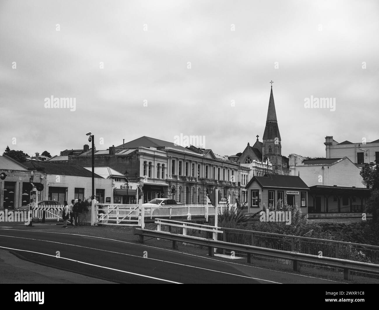 Mon partenaire et moi (principalement mon partenaire) avons prévu de voyager à travers l'île du Sud pour l'année du pass, et maintenant nous sommes ici. Banque D'Images