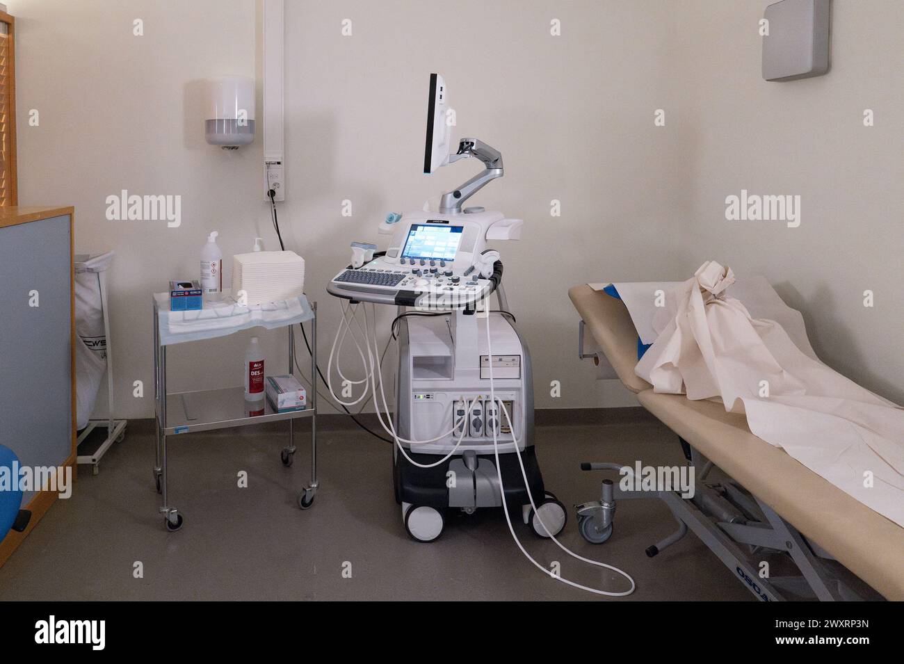 Salle de radiographie chez le médecin. Banque D'Images