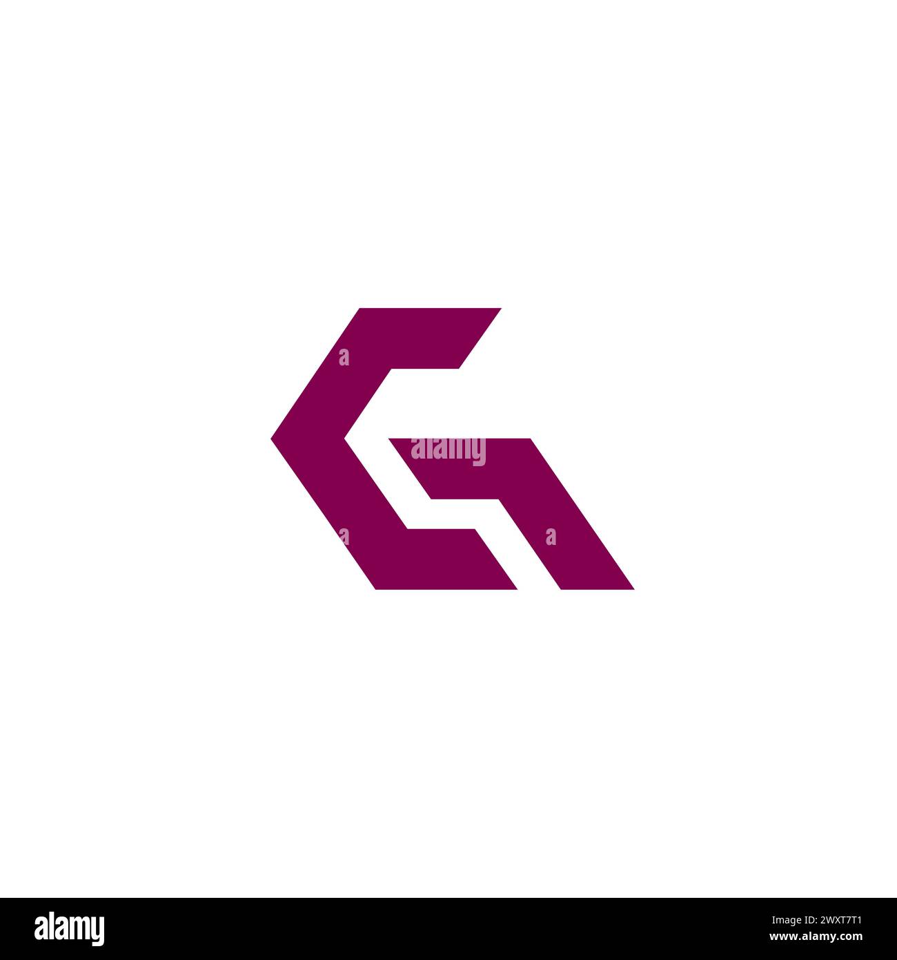 G conception initiale du logo. Vecteur d'icône lettre G. Illustration de Vecteur