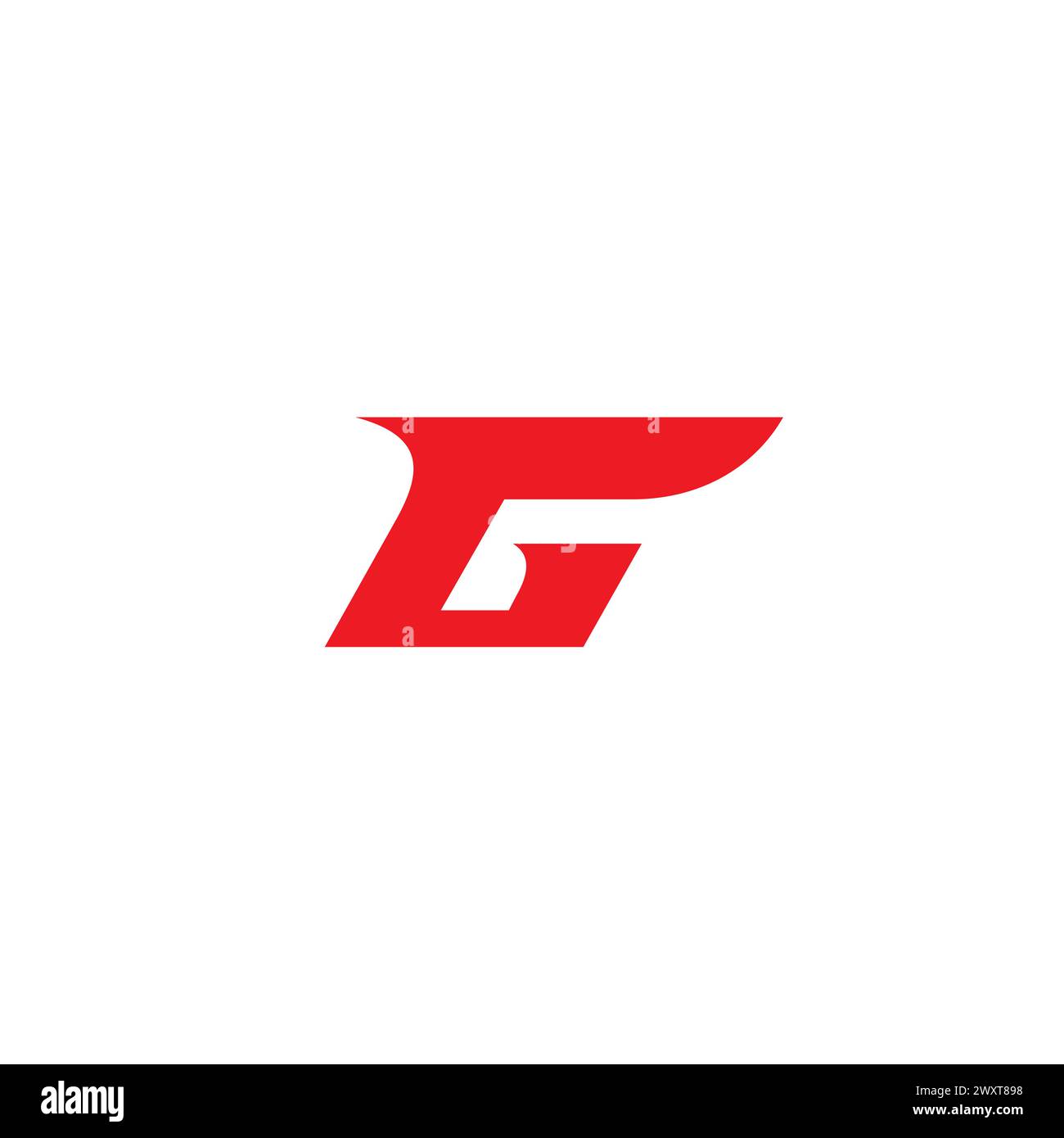 G logo initial simple. Vecteur d'icône lettre G. Illustration de Vecteur