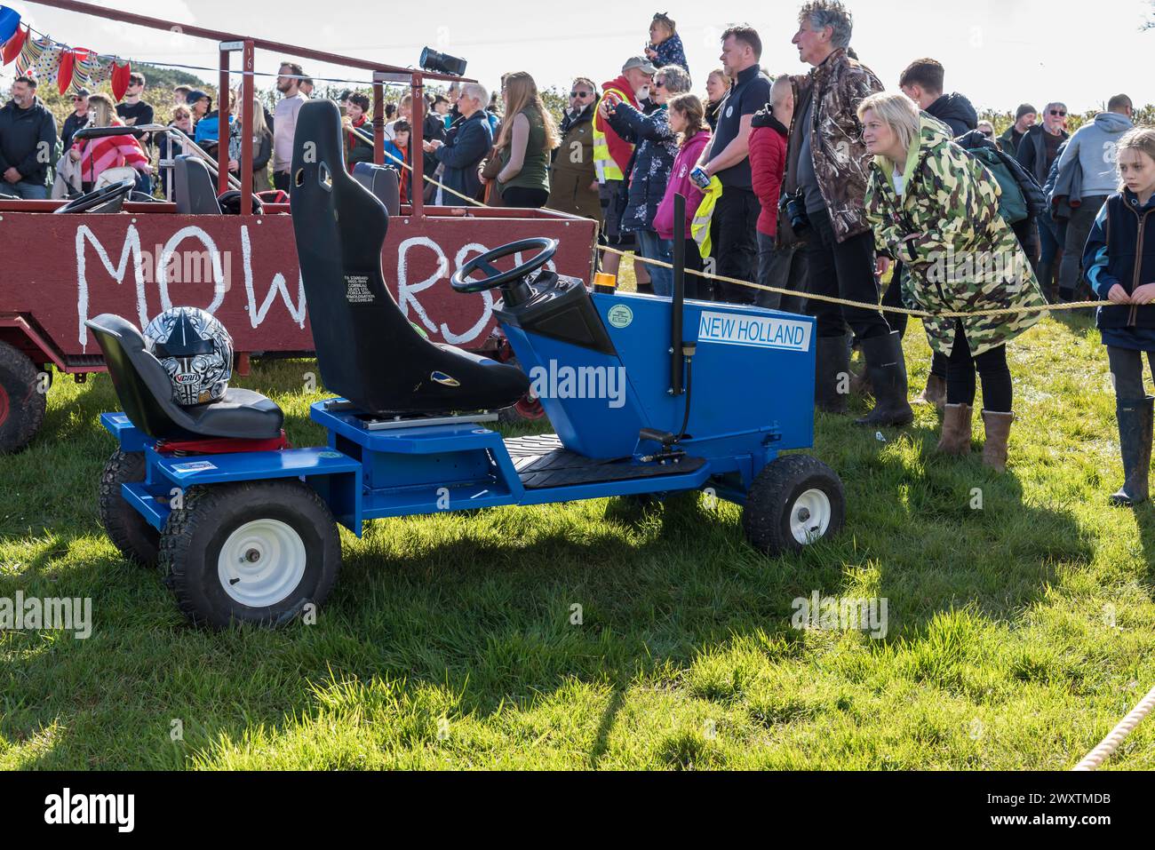 Otterton Soap Box Derby. Banque D'Images