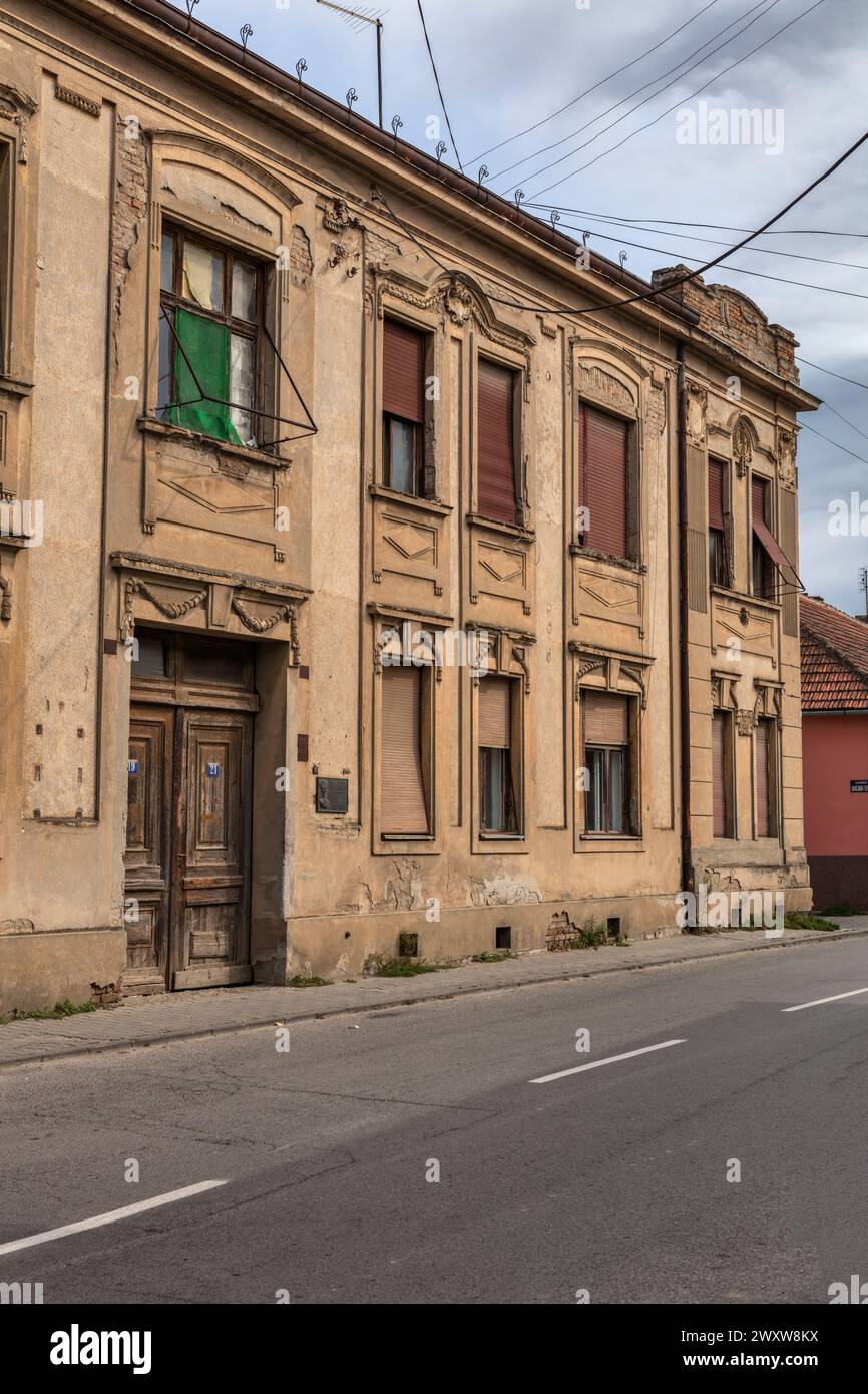 Maison où vivait le général russe Pyotr Wrangel, Sremski Karlovci, Voïvodine, Serbie Banque D'Images