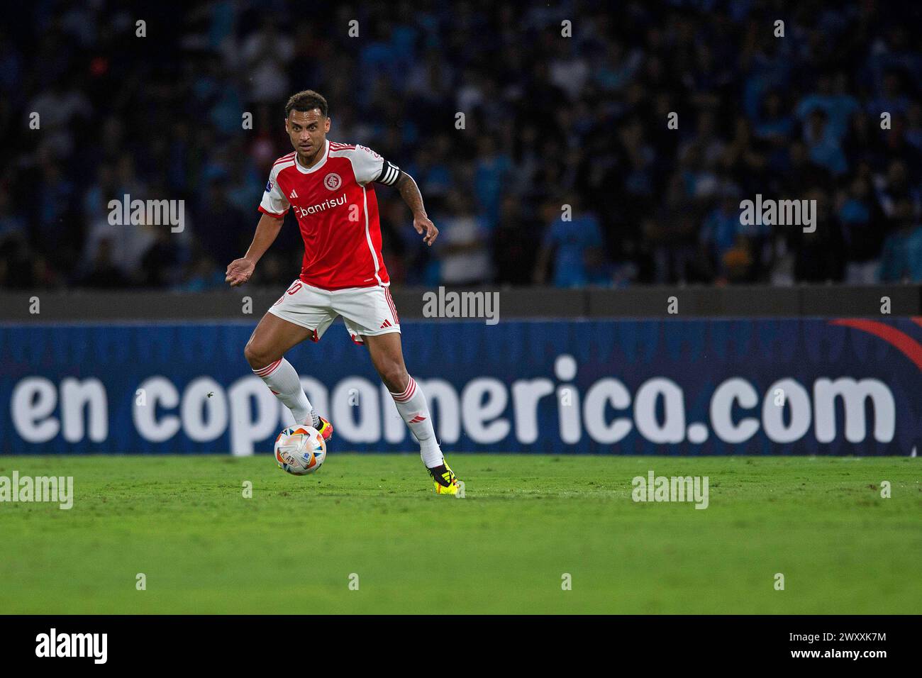 2 avril 2024 : Estádio Mario Alberto Kempes, Córdoba, Argentine : Alan Patrick de l'Internacional, pendant Belgrano et Internacional, 1er tour du groupe c de la Copa Sul-America 2024 Banque D'Images