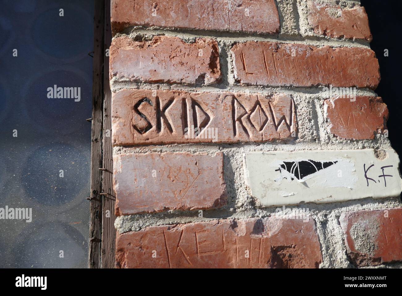 Los Angeles, Californie, USA 2 avril 2024 Skid Row Band Brick au Rainbow Bar & Grill sur Sunset Blvd le 2 avril 2024 à Los Angeles, Californie, USA. Photo de Barry King/Alamy Stock photo Banque D'Images