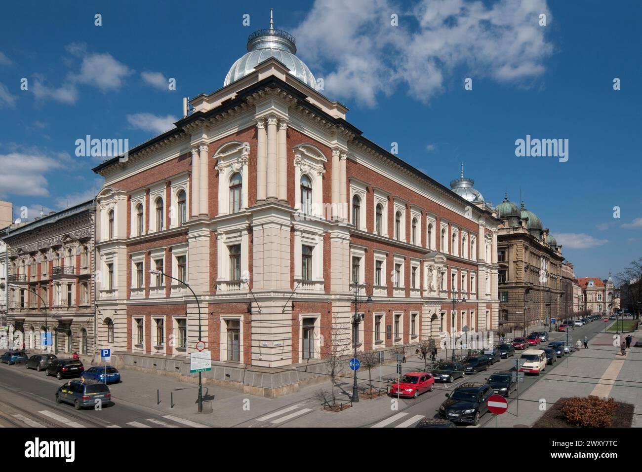 Académie des Beaux-Arts Jan Matejko, Cracovie, Pologne Banque D'Images