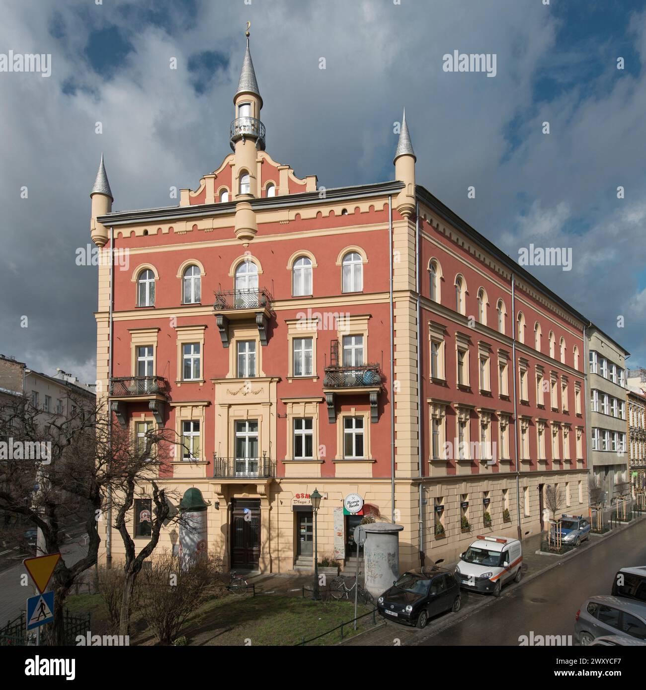 Maison turque, Cracovie, Pologne Banque D'Images