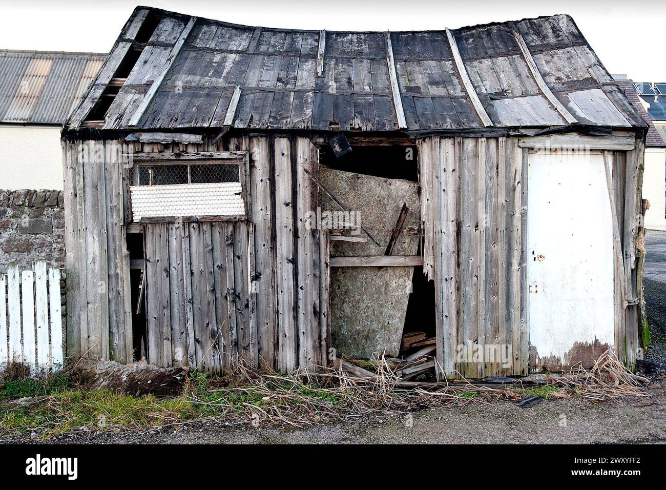 Johnshaven, Aberdeenshire, Écosse Banque D'Images