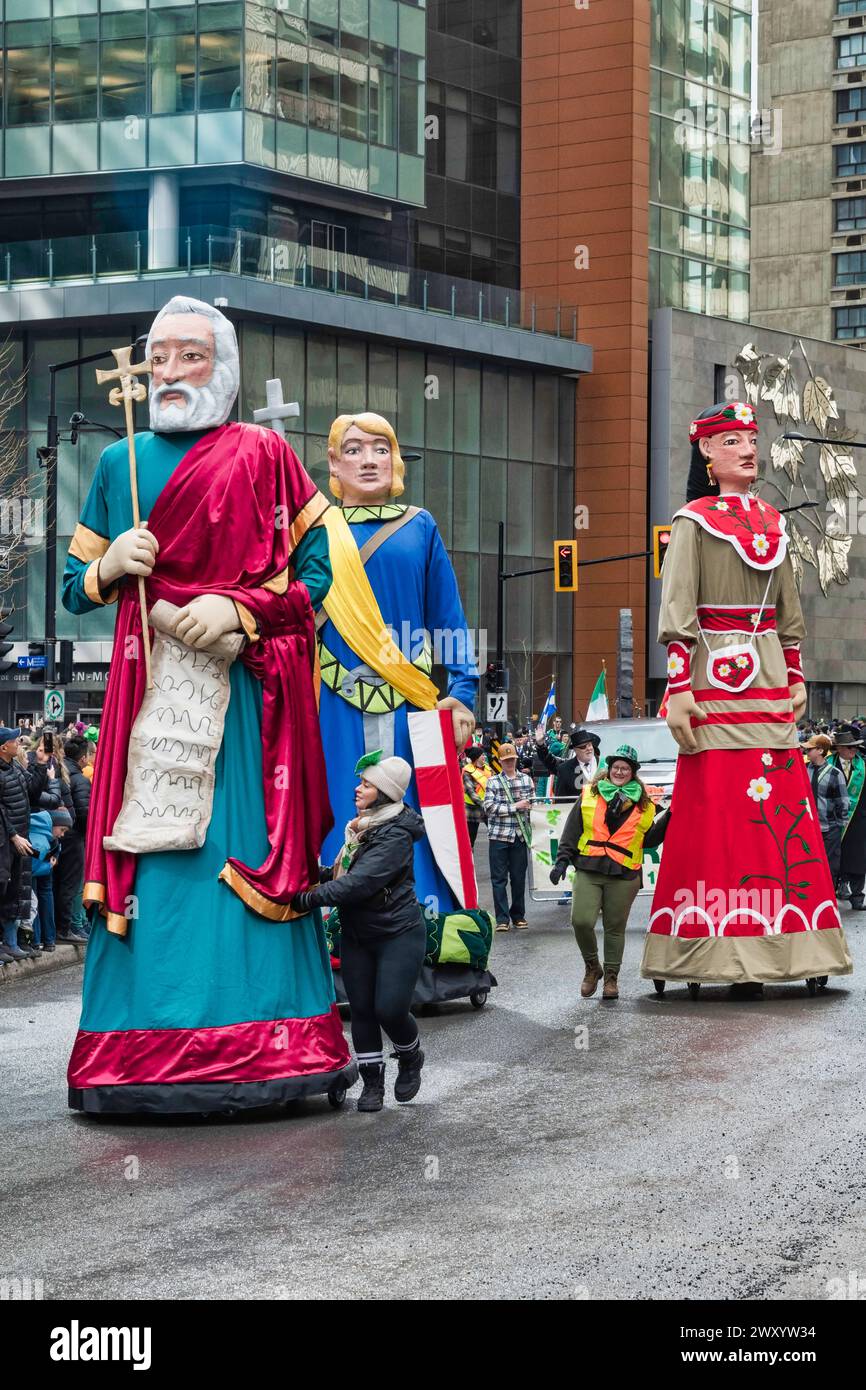 Prog Patricks' Day flotte Banque D'Images