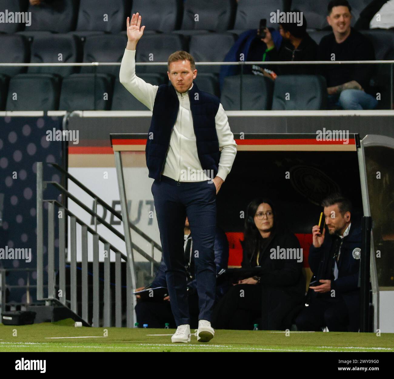 IM Bild : entraîneur-chef Julian Nagelsmann (Allemagne) 26.03.2024, Allemagne vs pays-Bas, match amical, Allemagne, Francfort-sur-le-main, Deutsche Bank Park, Banque D'Images