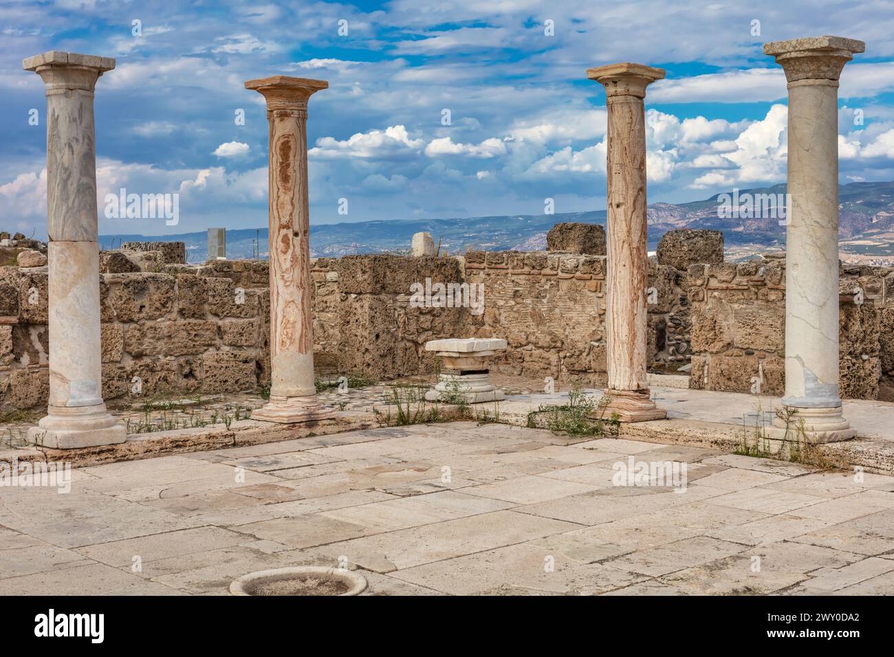 Laodicée sur le Lycus, province de Denizli, Turquie Banque D'Images