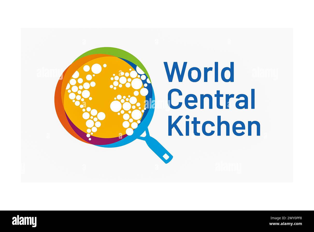 Logo World Central Kitchen Banque D'Images