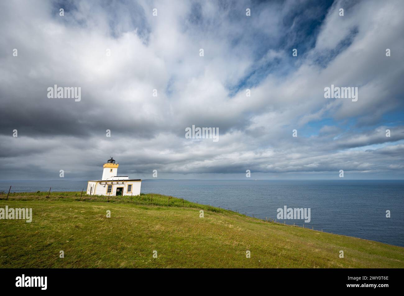 Duncansby Stacks and Cliff at North Sea, Duncansby Head, John O'Groats, Écosse, Royaume-Uni Banque D'Images