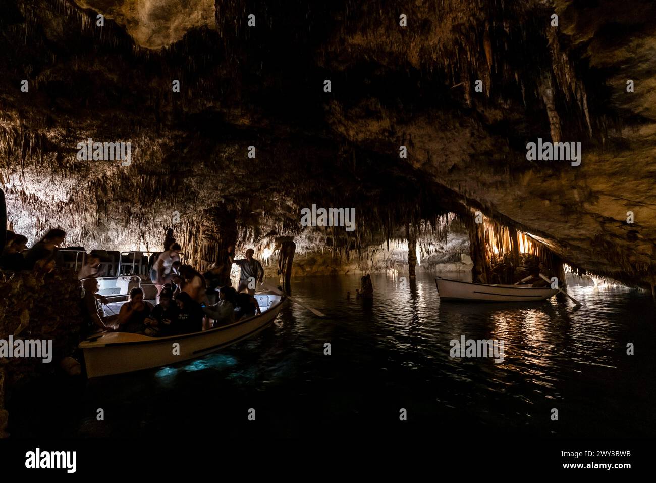 Majorque, Espagne, 2 novembre 2023 : superbes photos des grottes du Drach Banque D'Images