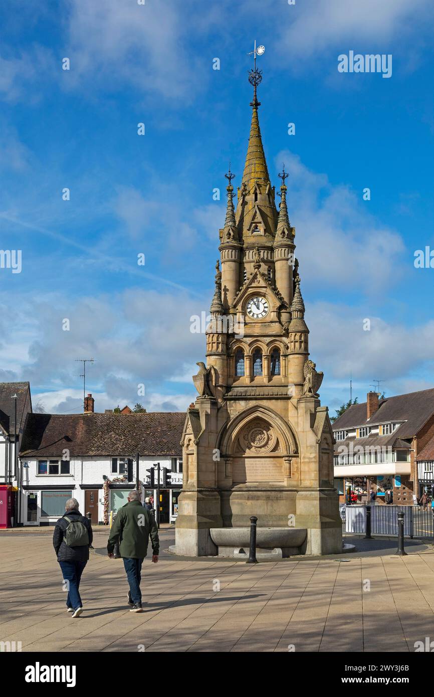 Tour de l'horloge, Stratford upon Avon, Angleterre, Grande-Bretagne Banque D'Images