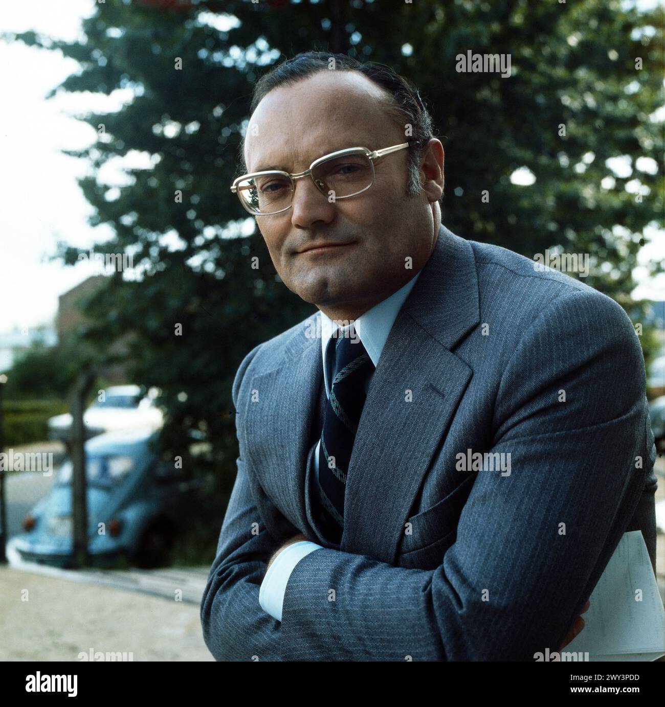 Kleine Bank mit schlechten Noten, Fernsehfilm, Deutschland 1975, Regie : Eberhard Pieper, Darsteller : Werner Kreindl Banque D'Images